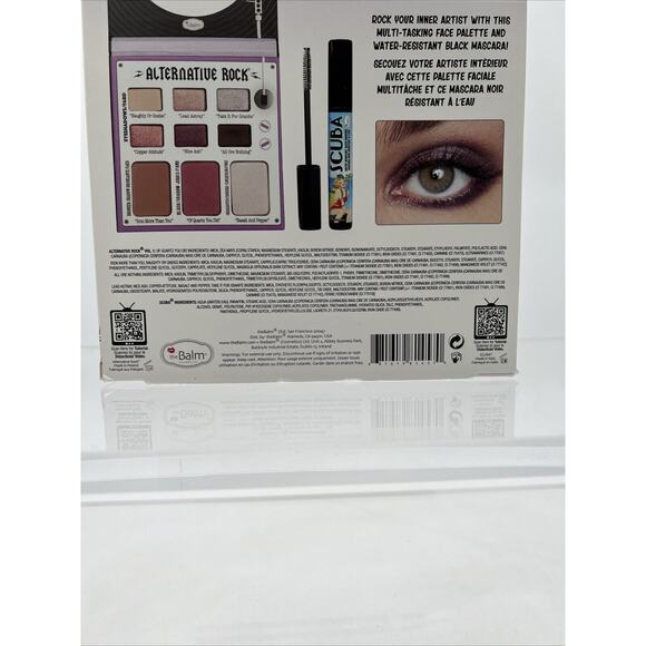 The Balm Cosmetics Alternative Rock Vol.1 Face Palette + Scuba Blk Mascara - Picture 13 of 13